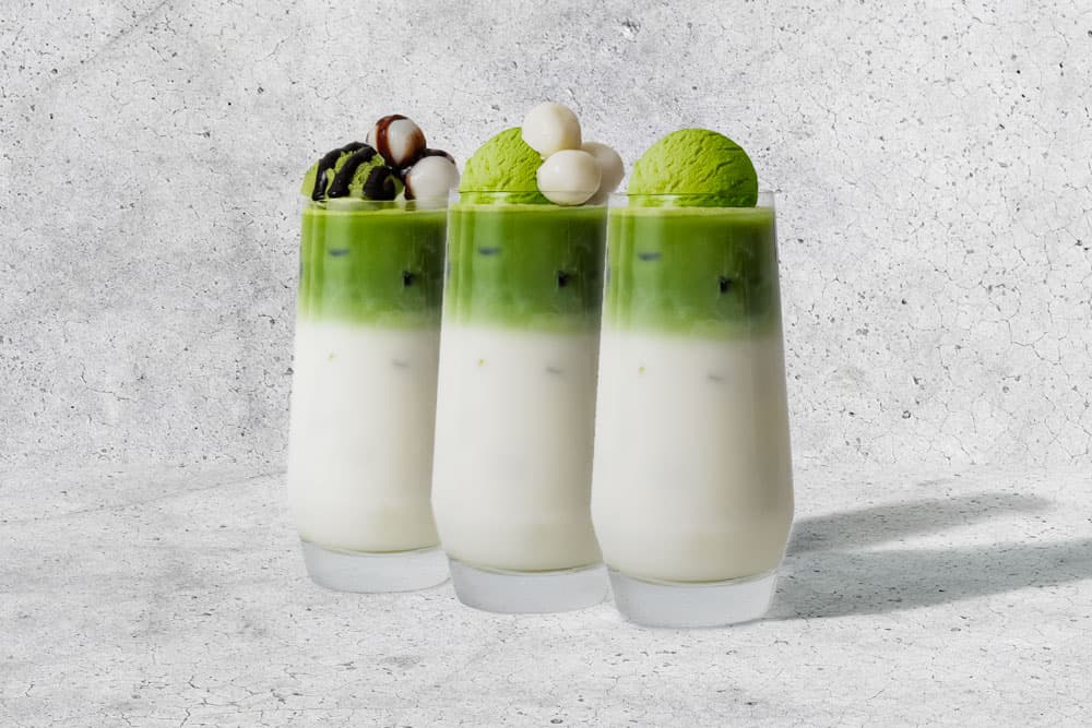 カスタム抹茶ラテ